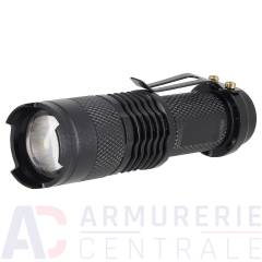 Lampe de poche Tactical Noir (300 lumens)