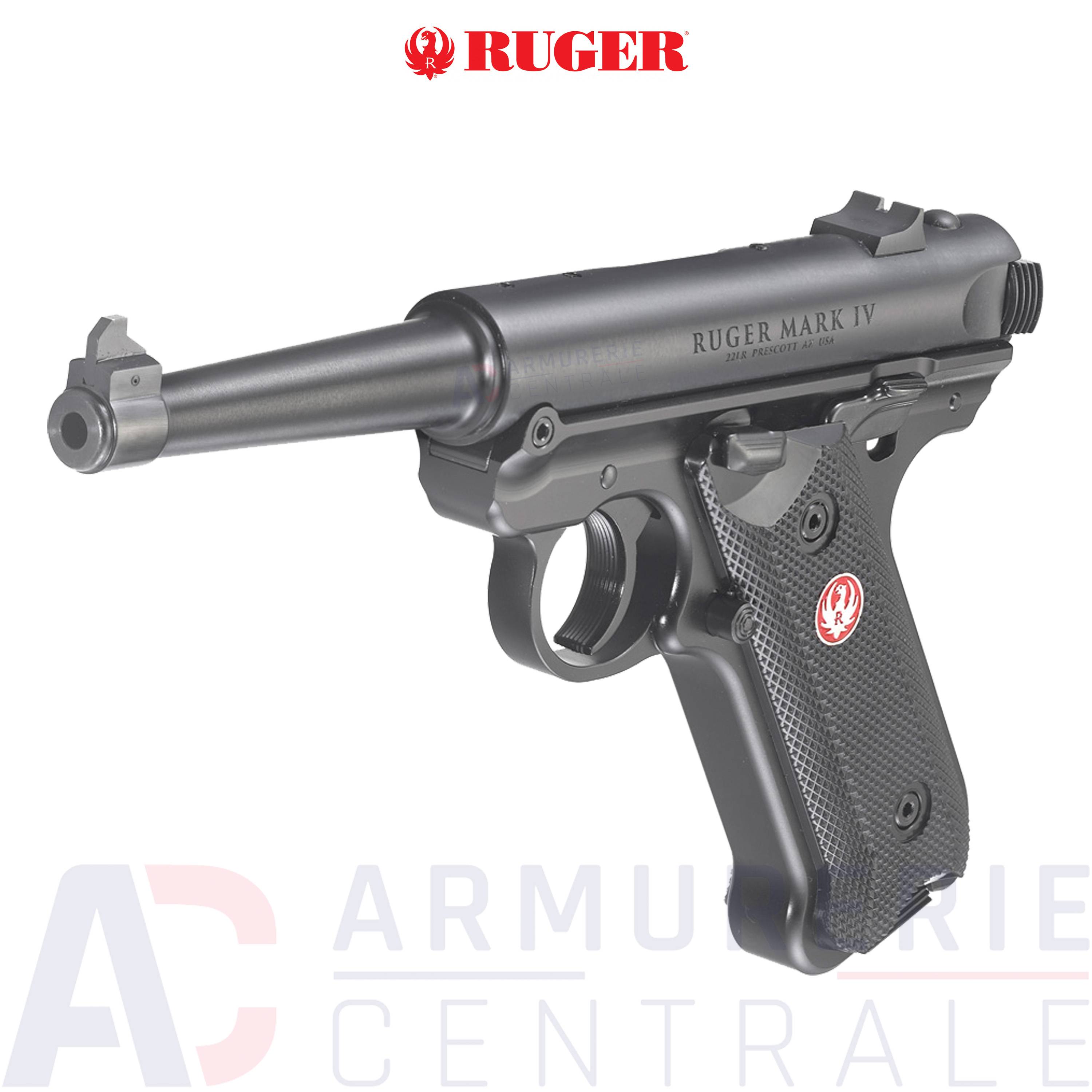 Manuel D'instructions Ruger Mark II Cal.22 - Utilisation Et Entretien - Italien - Neuf