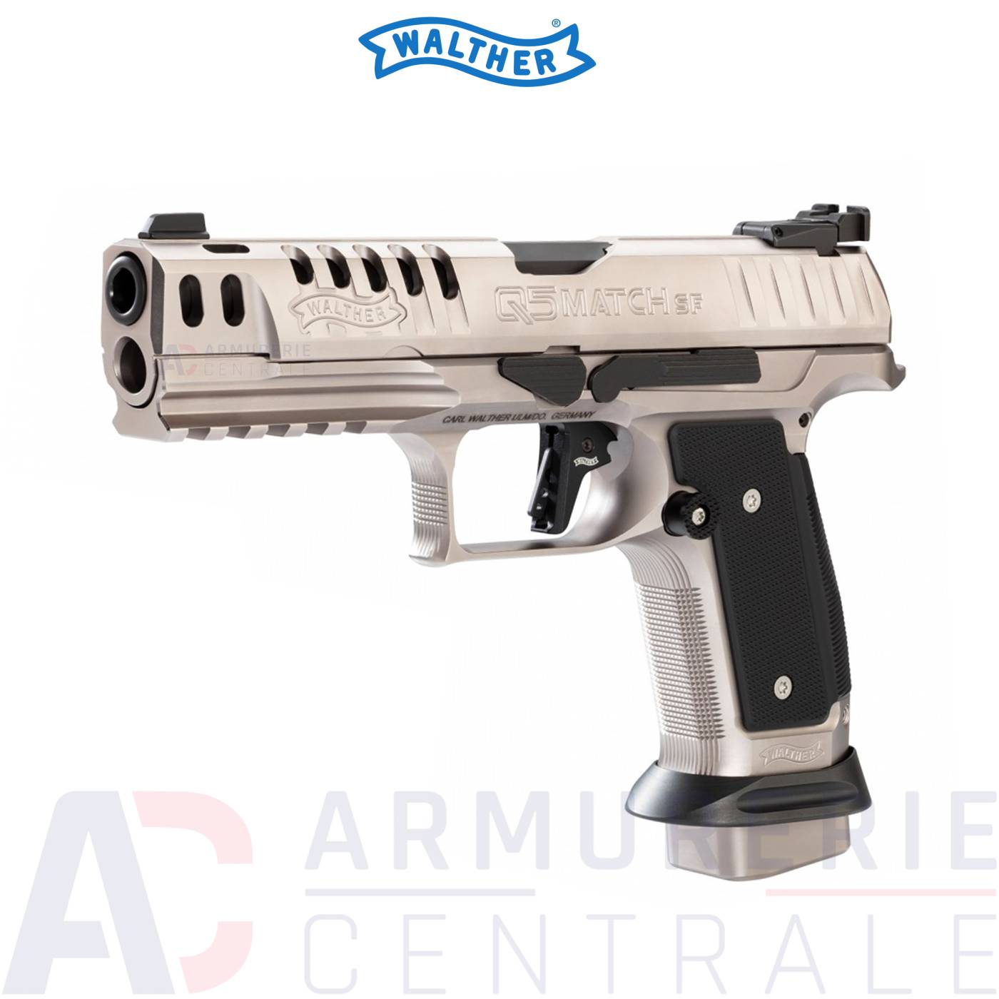 Pistolet Walther Q5 Match SF Black Tie - 9x19 Pistolet Walther Q5 Match SF Black Tie - 9x19