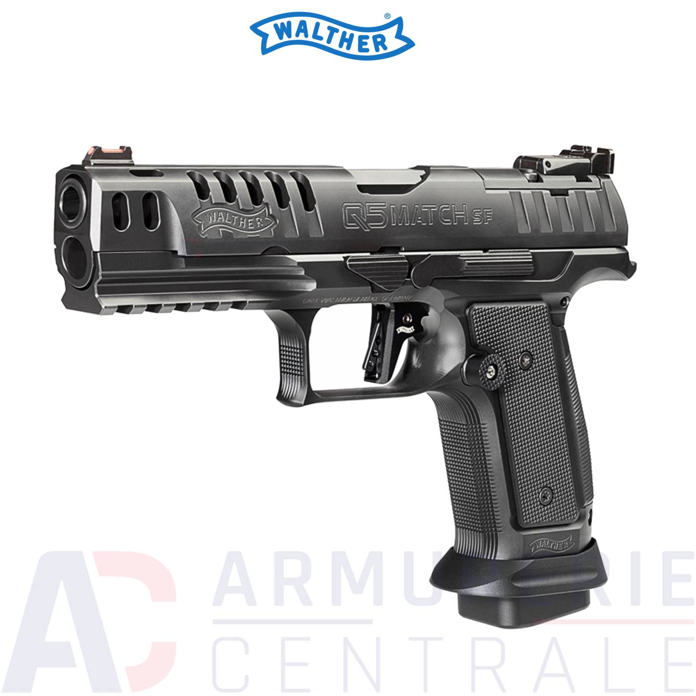 Pistolet Walther Q5 Match SF Black Ribbon - 9x19 Pistolet Walther Q5 Match SF Black Ribbon - 9x19