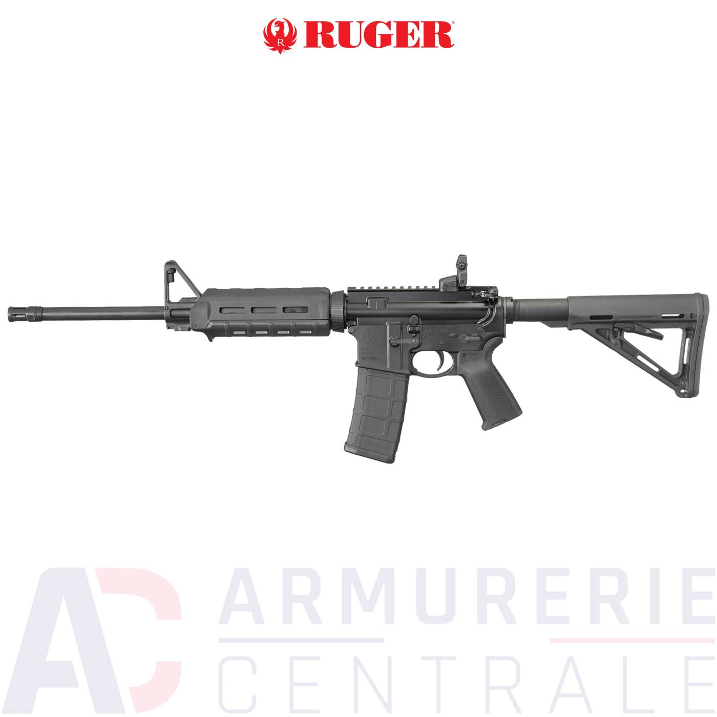 Carabine Ruger AR-556 Magpul canon 16.1" - 223 Remington Carabine Ruger AR-556 Magpul canon 16.1" - 223 Remington