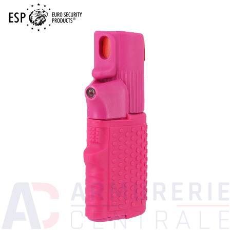 Spray de défense avec Led ESP Hurricane Flashlight Rose