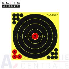 25 cibles réactives Elite Airgun jaune Ø28cm