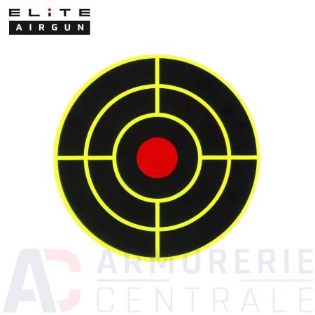 Lot de 200 cibles réactives Elite Airgun jaune Ø7.5cm