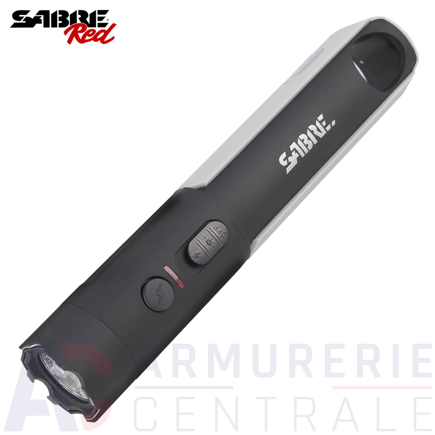 Lampe torche Shocker Sabre Red 2-in-1 Stun Gun Lampe torche Shocker Sabre Red 2-in-1 Stun Gun
