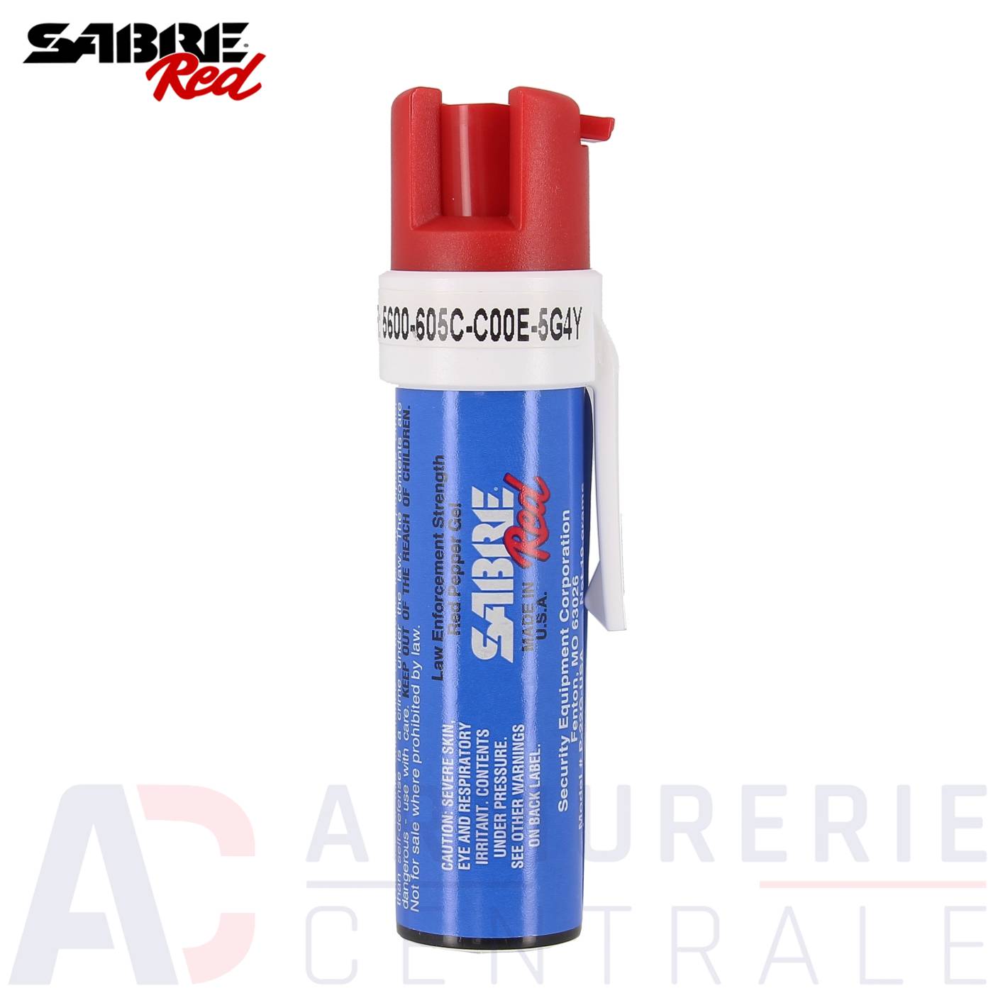 Bombe au poivre Sabre Red P22 Gel - 22 ml