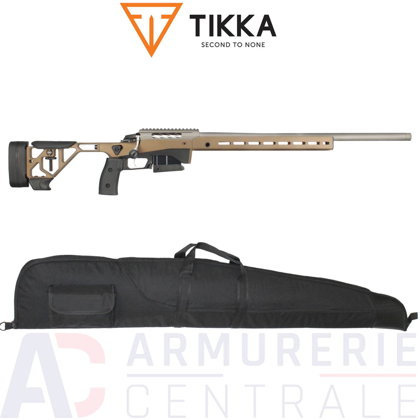 Carabine Tikka T3X Ace Target Cerakote Tungsten - 308 win