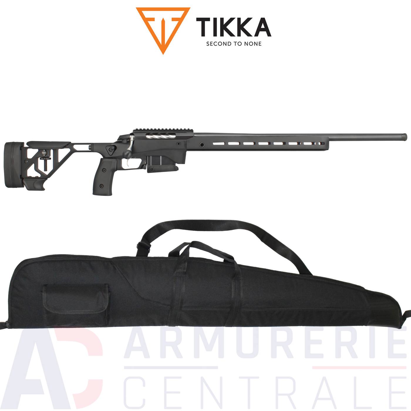 Carabine Tikka T3X Ace Target Black Steel - 308 win