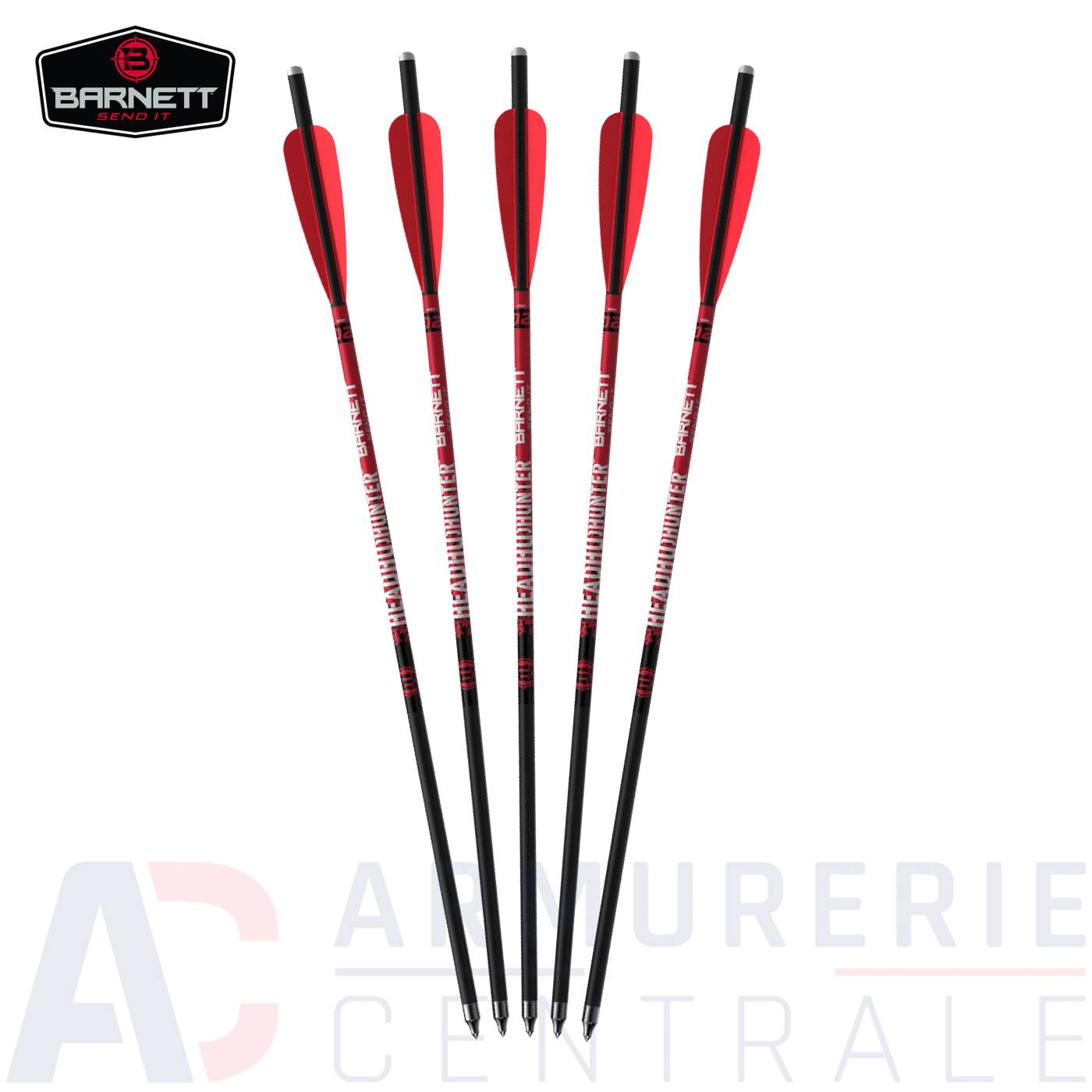 5 flèches carbone Barnett Headhunter 20" 5 flèches carbone Barnett Headhunter 20"