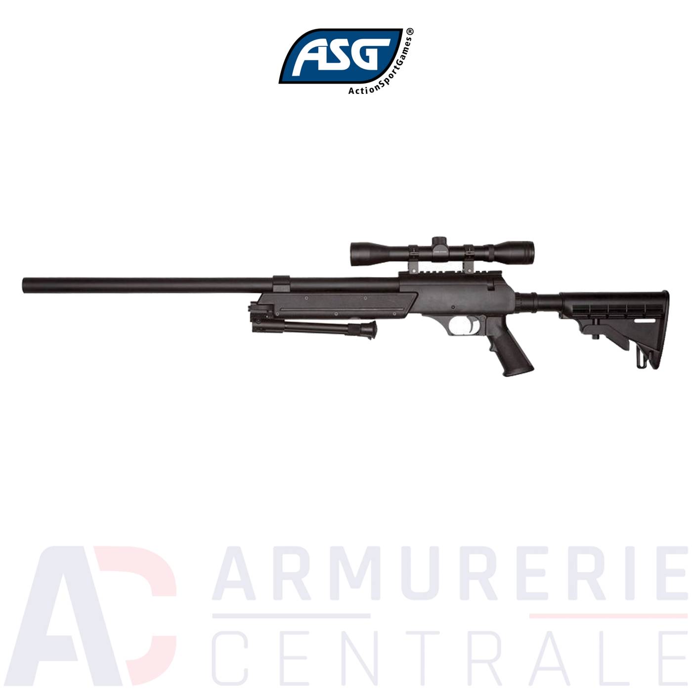 Fusil Sniper ASG Urban Sniper Spring - 6 mm (1.8 joules) Fusil Sniper ASG Urban Sniper Spring - 6 mm (1.8 joules)