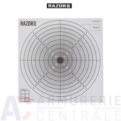 Lot de 100 cibles Razor Gun 14x14 cm