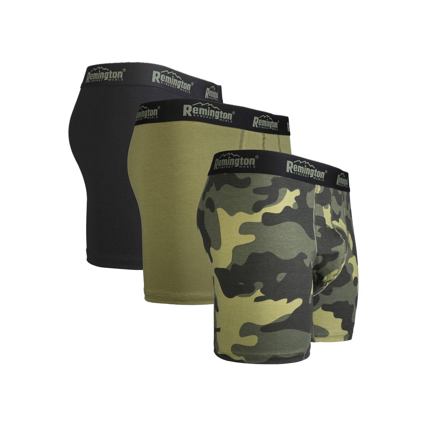 Lot de boxers Remington SW vert mélangés Lot de boxers Remington SW vert mélangés