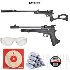 Pistolet Razor Gun Blaze CO2 Convertible - 4,5 mm (7.5 Joules)