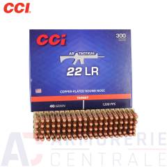 Boite de 300 munitions CCI AR Tactical - 22LR (40 grains)
