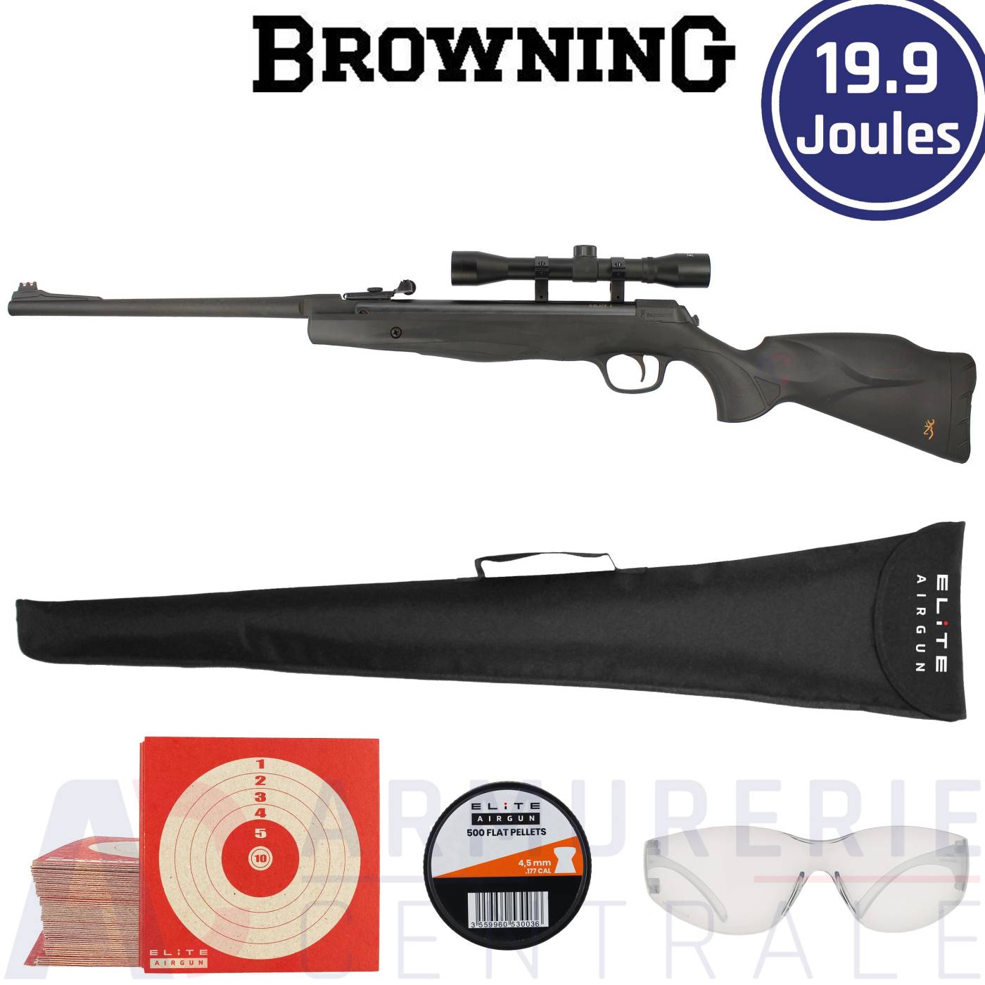 Pack Browning X-Blade II (2) 4.5mm (19.9 Joules) Pack Browning X-Blade II (2) 4.5mm (19.9 Joules)