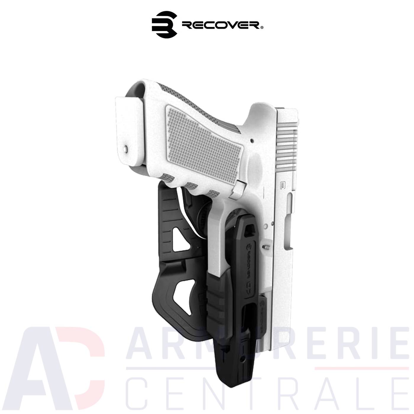 Holster Recover G7 OWB pour Glock Noir