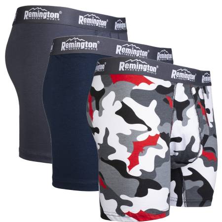 Lot de boxers Remington SW homme gris mélangés