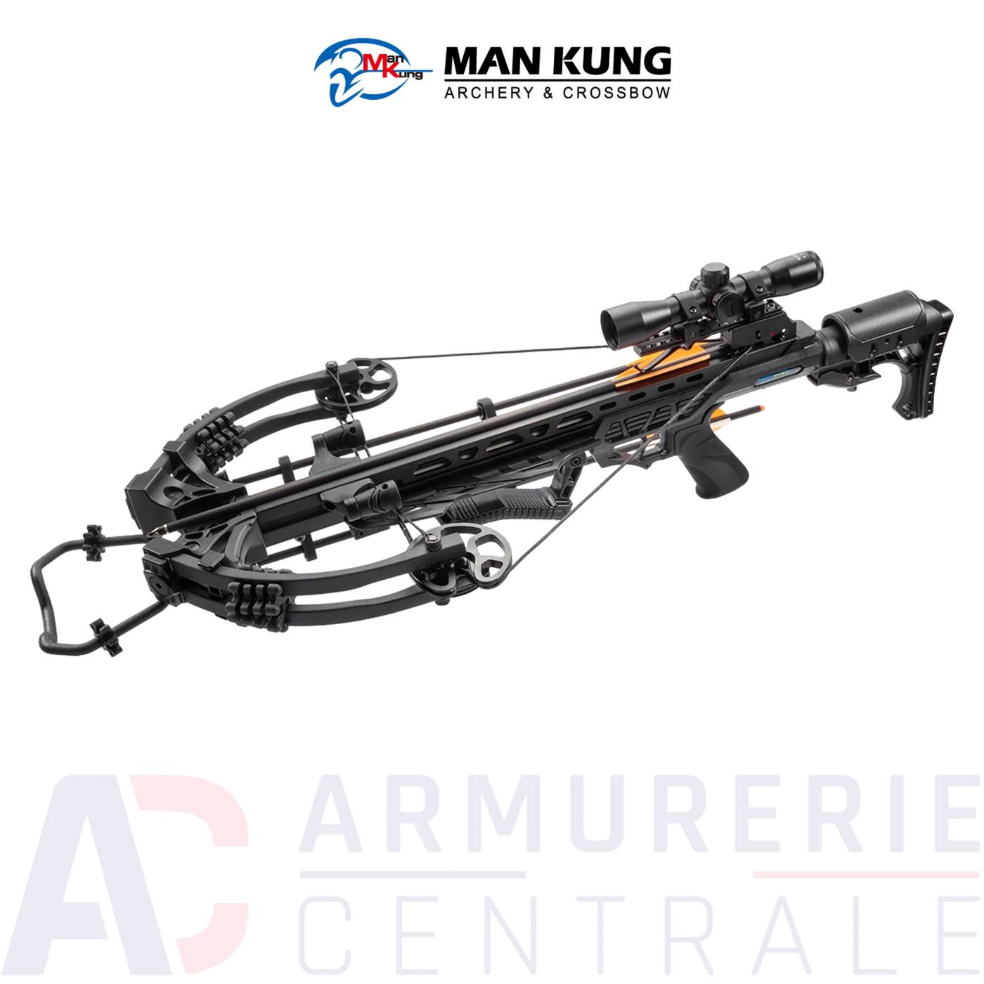 Arbalète à poulies Man Kung MK-XB58BK Kraken 405 fps Arbalète à poulies Man Kung MK-XB58BK Kraken 405 fps