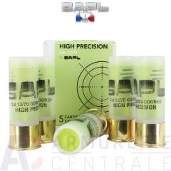5 munitions SAPL Gomm Cogne High Precision Green - 12/70
