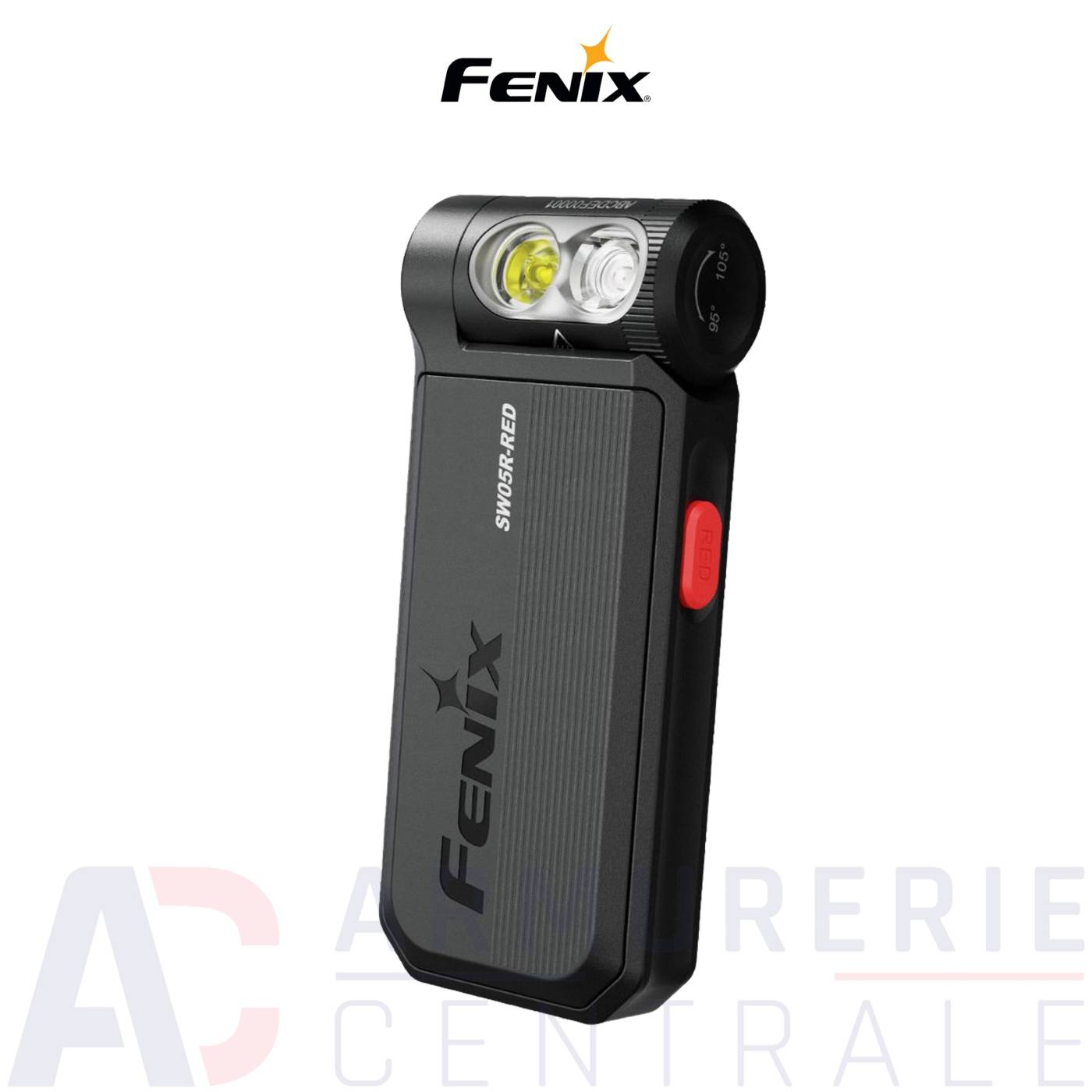 Lampe de poche Fenix SW05R-RED (150 lumens)