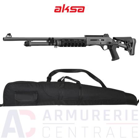 Fusil semi automatique Aksa Arms S4 Tungsten - 12/76
