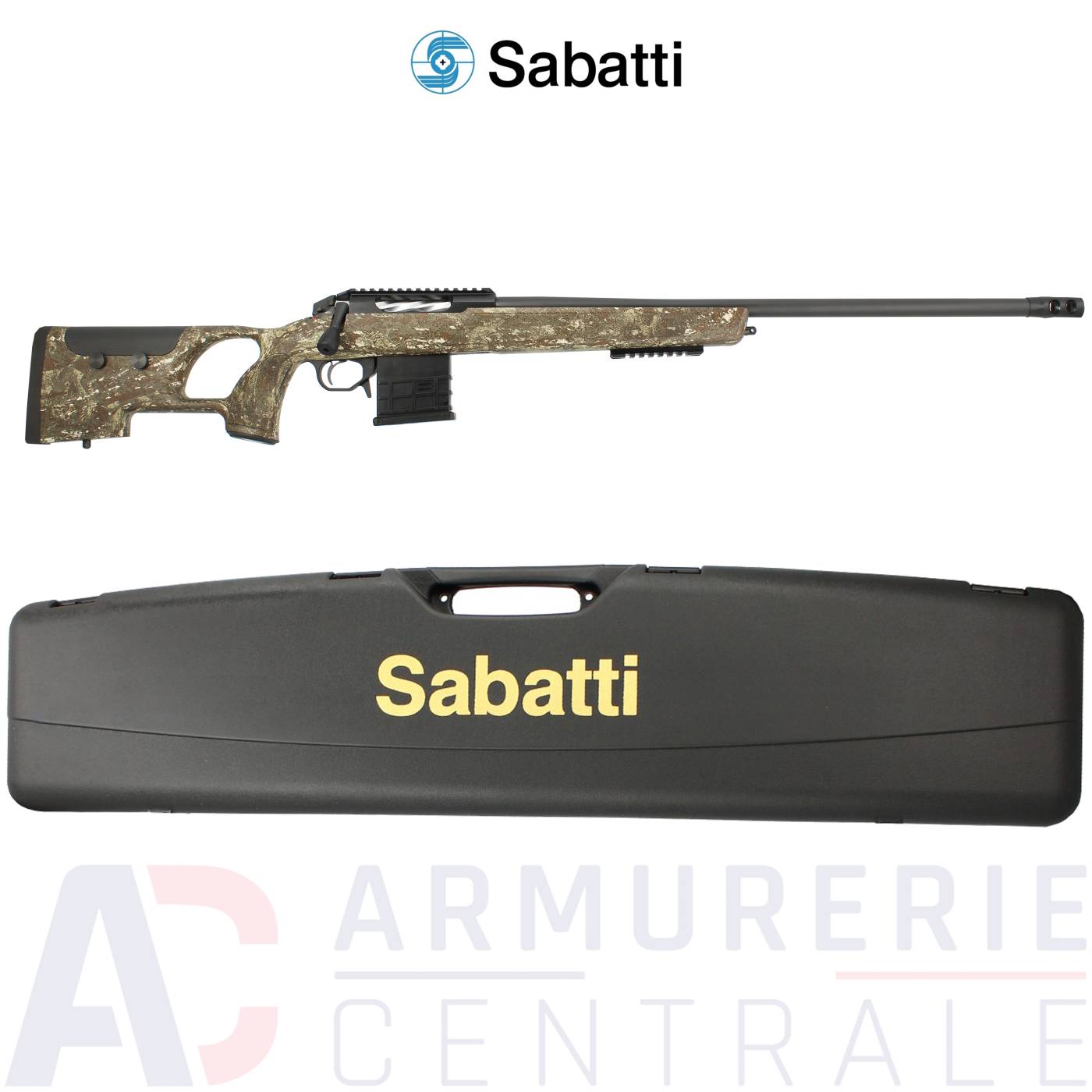 Carabine Sabatti Rover Varmint Synthétique Camo - 308 Win Carabine Sabatti Rover Varmint Synthétique Camo - 308 Win