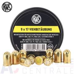 50 munitions d'abattage RWS Gros bétail - 9x17 mm