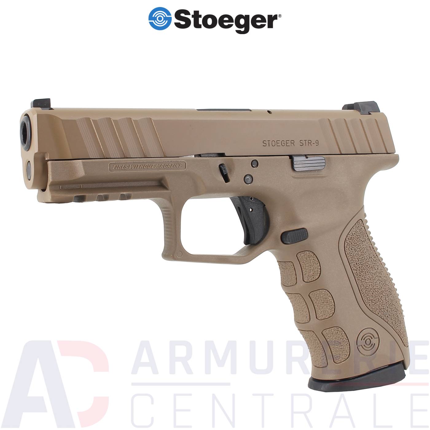 Pistolet Stoeger STR9 Striker FDE - 9x19 Pistolet Stoeger STR9 Striker FDE - 9x19