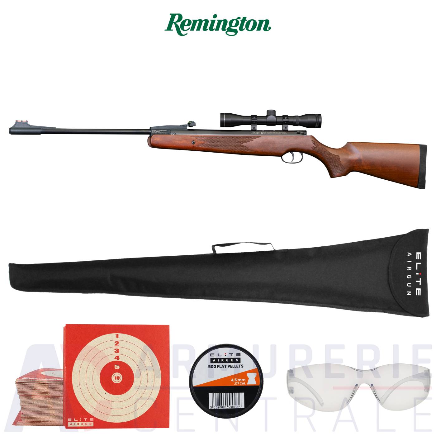 Carabine à plomb Remington Express Bois - 4.5mm (19.9 Joules) Carabine à plomb Remington Express Bois - 4.5mm (19.9 Joules)