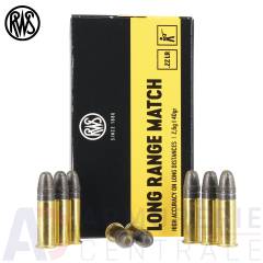 Boite de 50 balles RWS Long Range Match - 22LR
