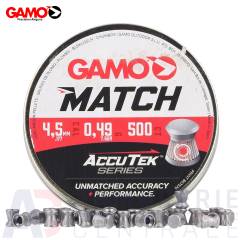 500 plombs Gamo Match Accutek - 4.5mm 