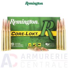 20 munitions Remington Core Lokt 140 grains - 7x64