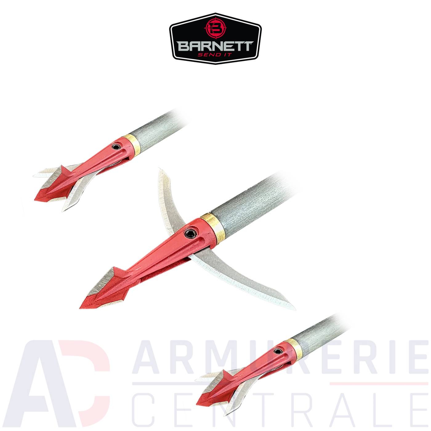 Pointe de fleche Barnett GameCrusher (x3) Pointe de fleche Barnett GameCrusher (x3)