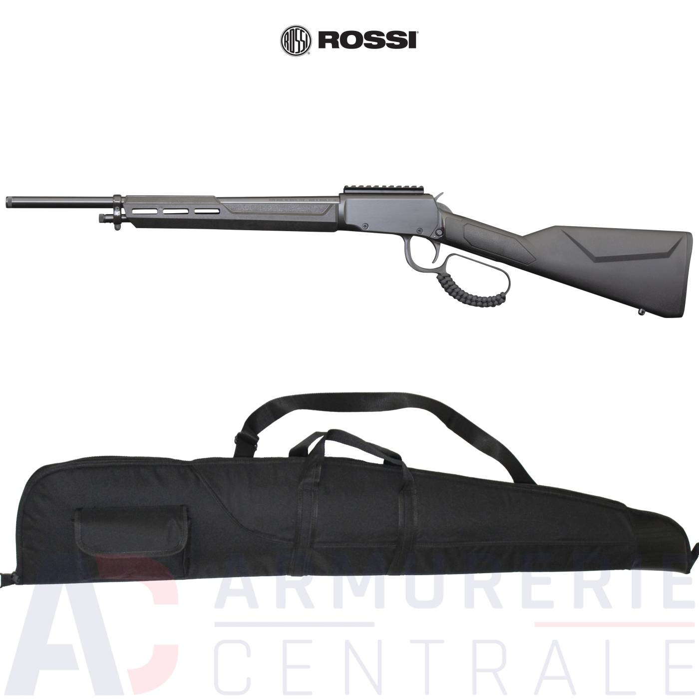 Carabine Rossi Rio Bravo Tactical Black - 22LR Carabine Rossi Rio Bravo Tactical Black - 22LR