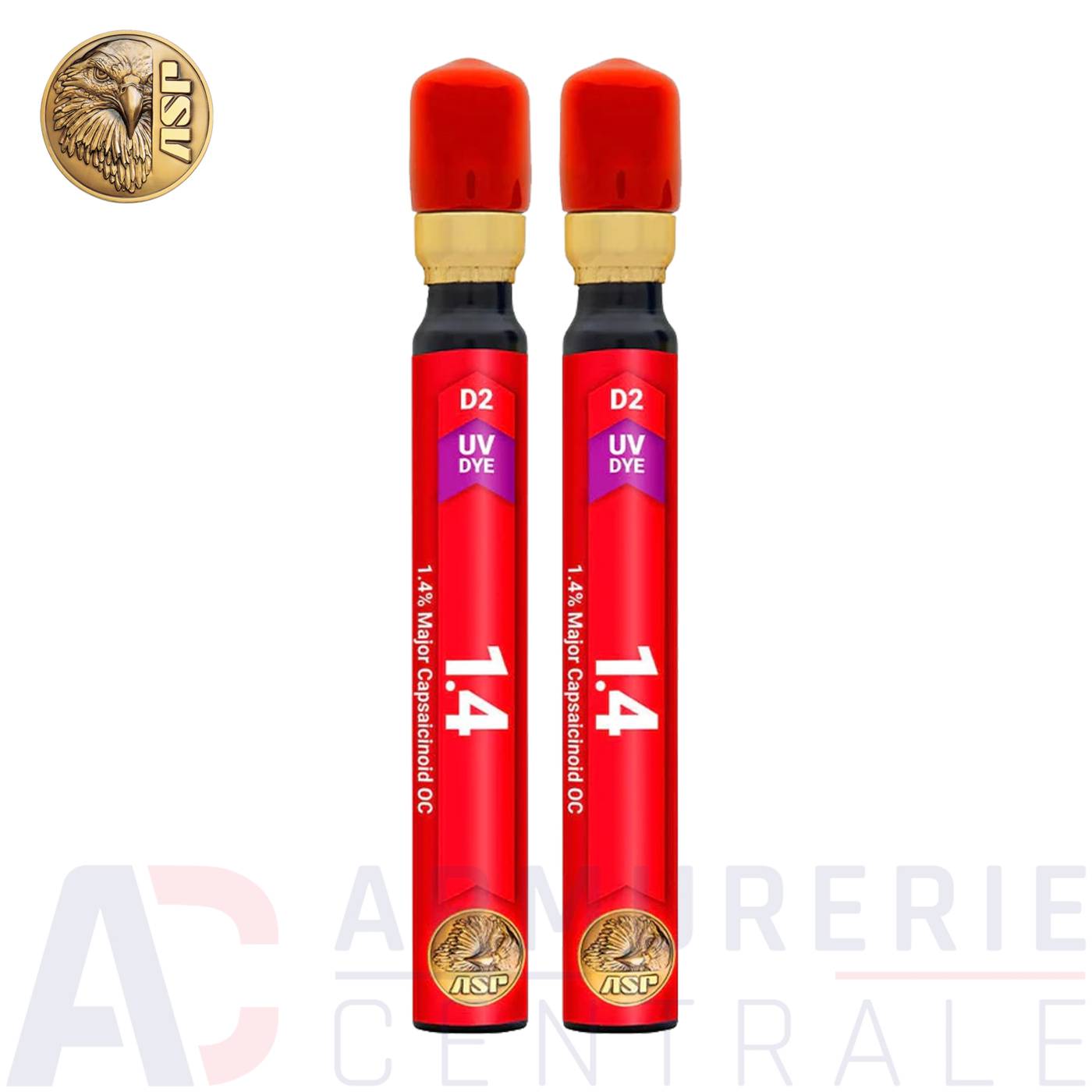Recharge Poivre ASP Defender D2 Heat Recharge Poivre ASP Defender D2 Heat