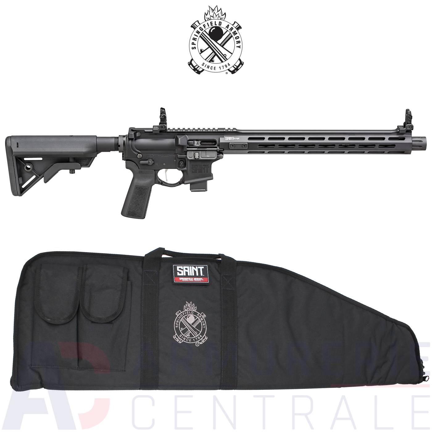 Carabine AR-9 Springfield Armory SAINT Victor 16" - 9x19 Carabine AR-9 Springfield Armory SAINT Victor 16" - 9x19