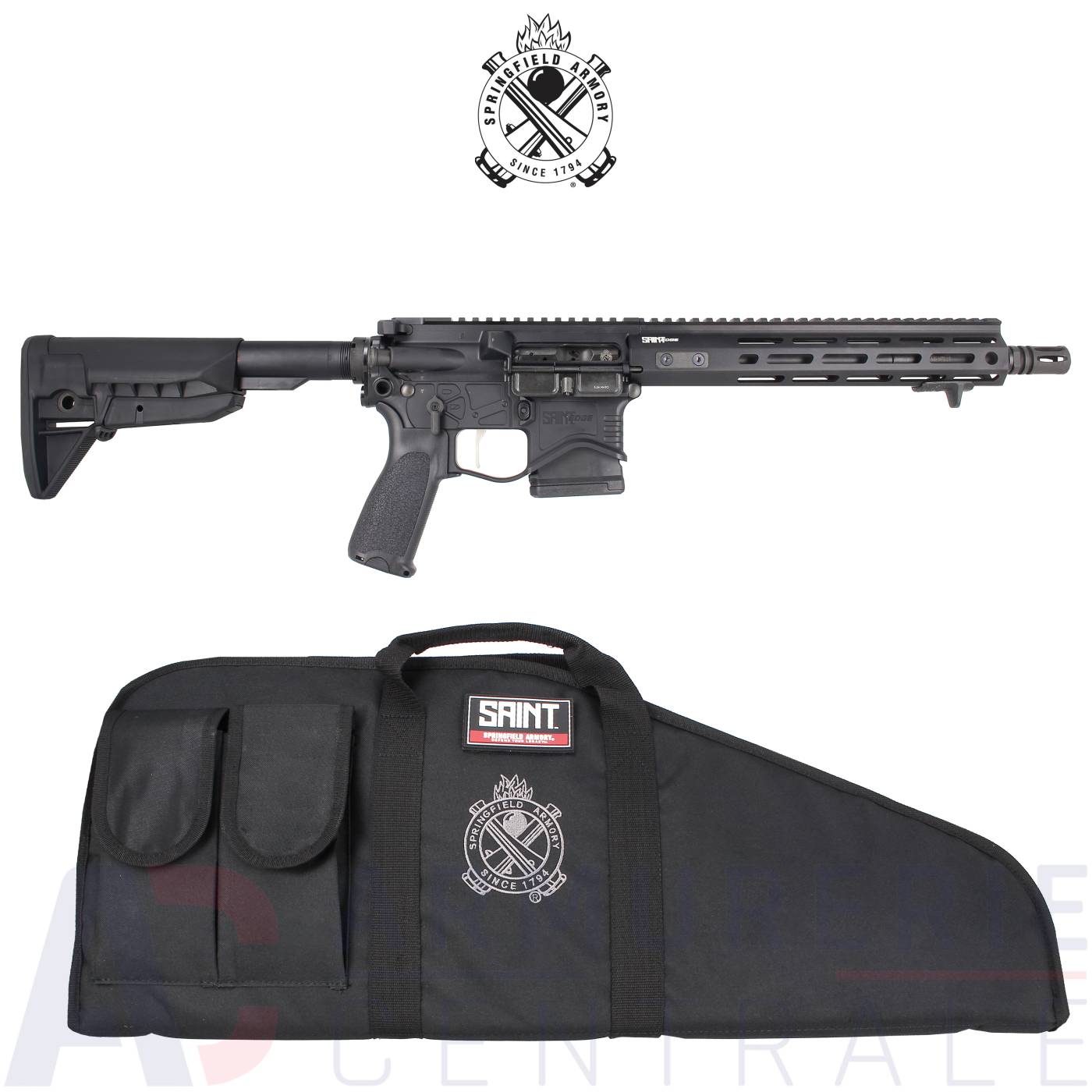 Carabine AR-15 Springfield Armory SAINT Edge SBR 11" - 223 Rem Carabine AR-15 Springfield Armory SAINT Edge SBR 11" - 223 Rem