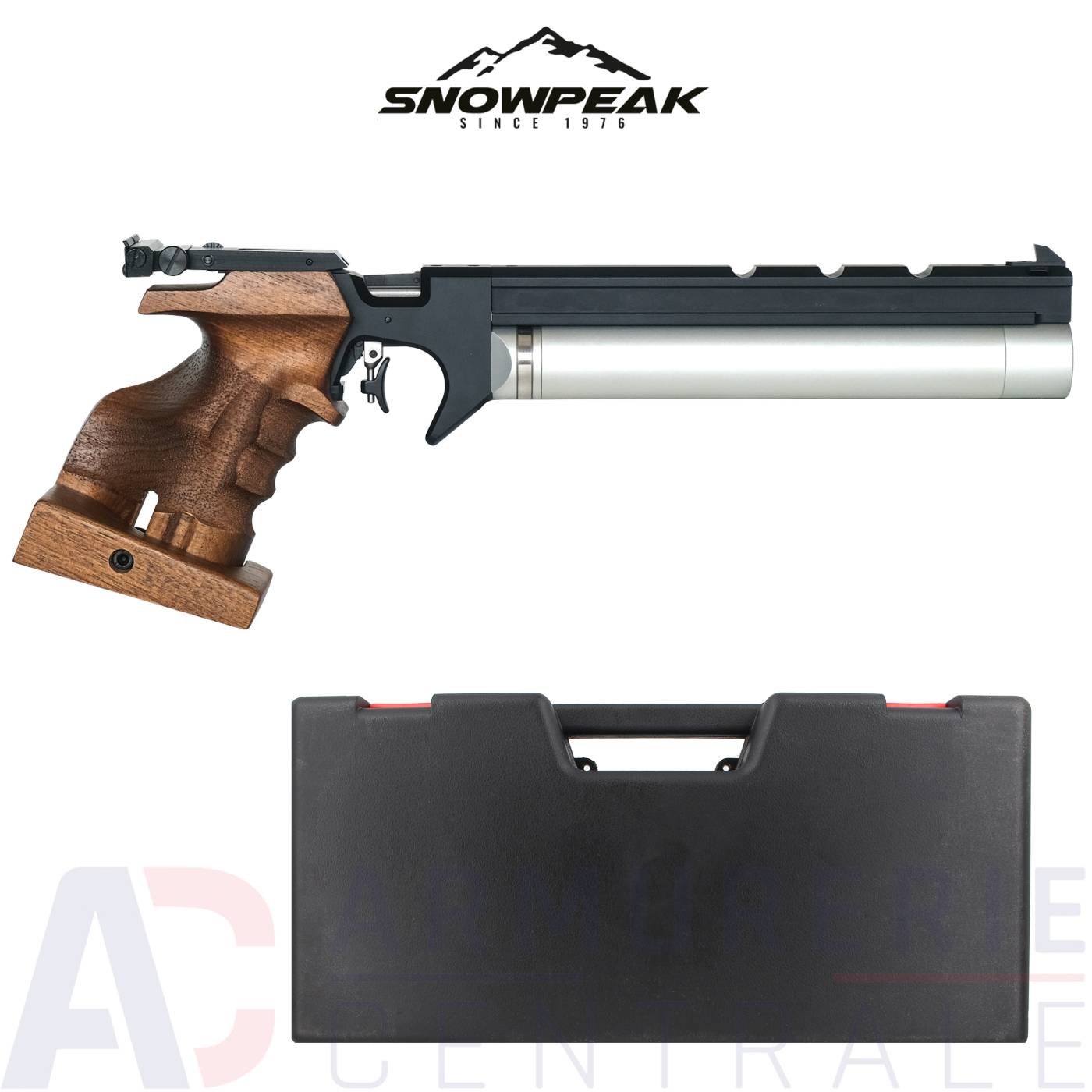 Pistolet PCP Snowpeak PP20 Gen2 - 4.5mm (7.5 Joules)