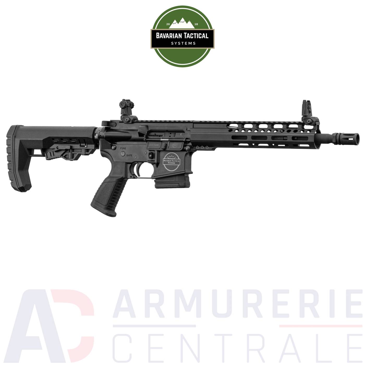 Carabine AR15 Bavarian Tactical BTS15 11,5" - .223 Rem Carabine AR15 Bavarian Tactical BTS15 11,5" - .223 Rem