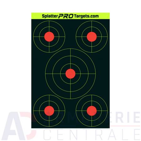 10 cibles de tir réactives Splatter Pro...