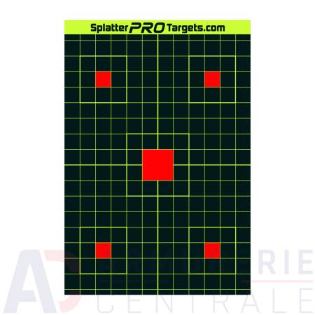 10 cibles réactives Splatter Pro Targets 45x30cm