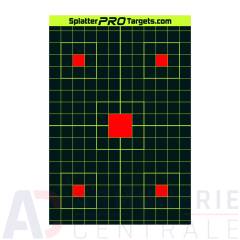 10 cibles réactives Splatter Pro Targets 45x30cm