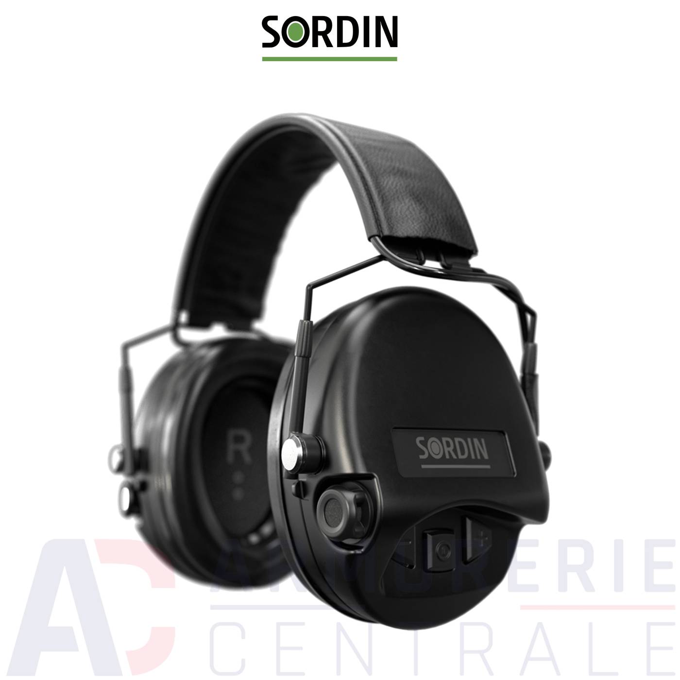 Casque &eacute;lectronique Sordin Supreme Pro Noir Anti Bruit