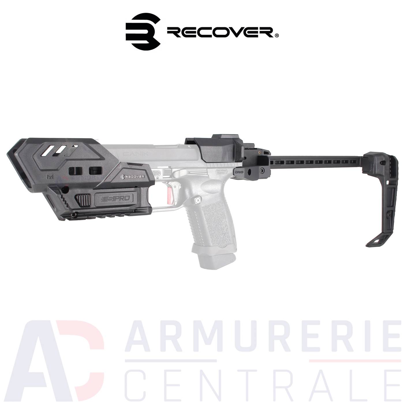 Kit Stabilisateur Recover S-PRO Basic Canik - Noir