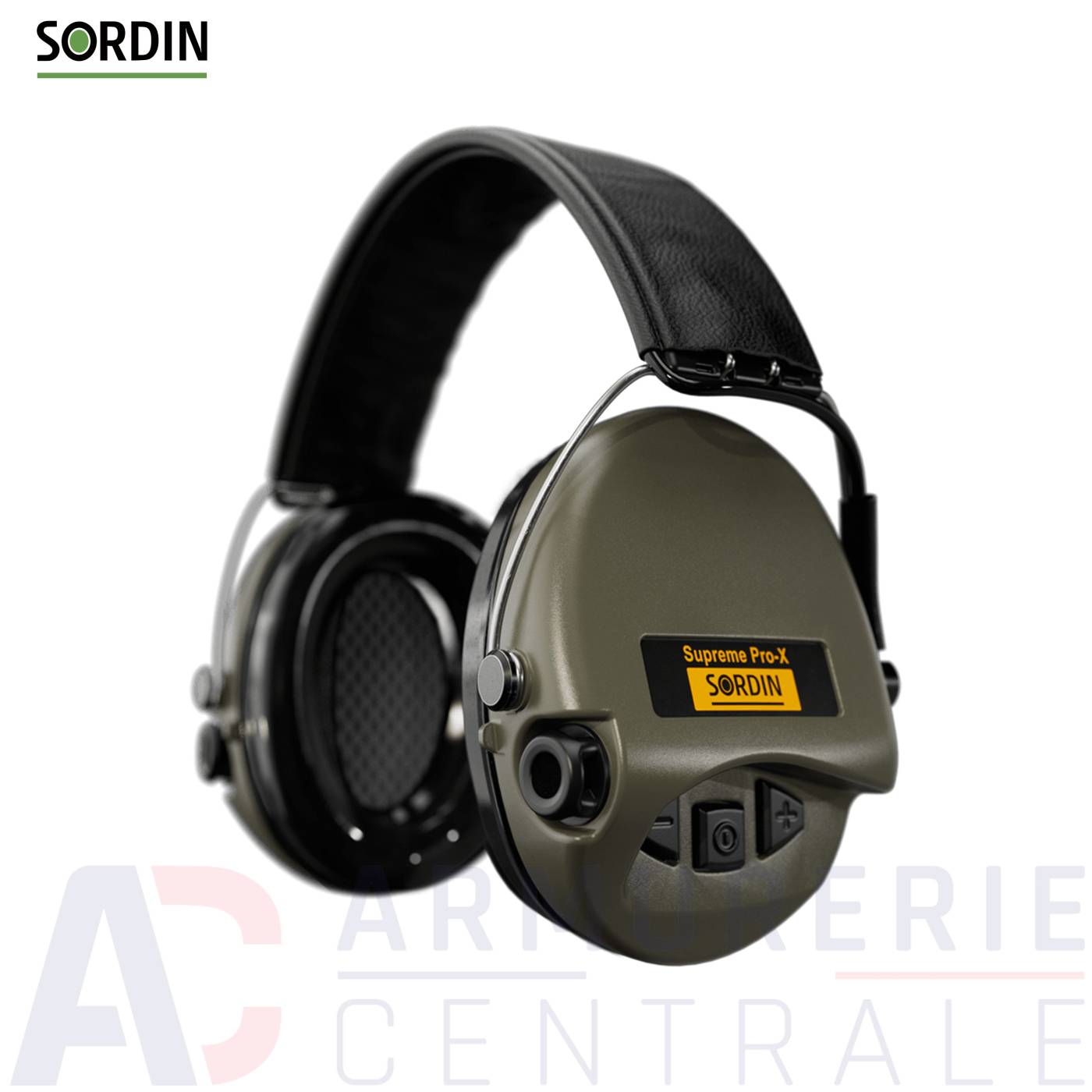 Casque anti-bruit Sordin Supreme Pro-X Vert