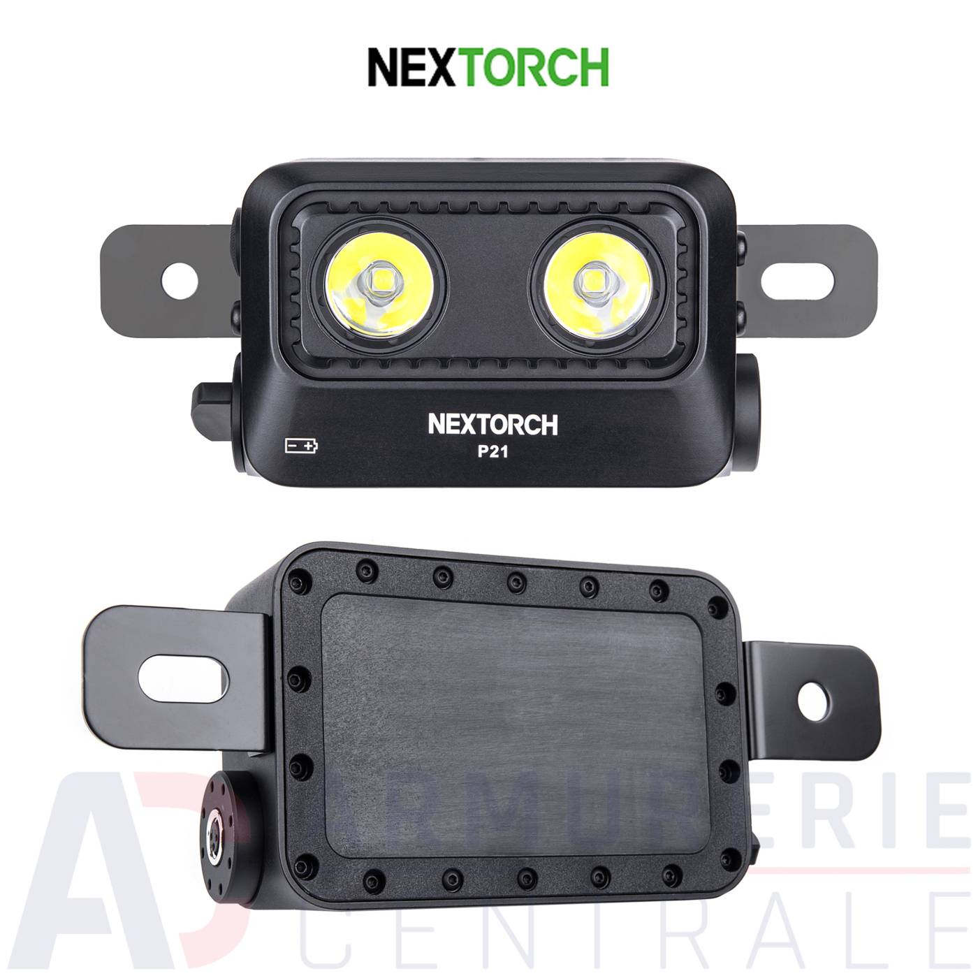 Lampe pour bouclier Nextorch P21 3000 Lumens Lampe pour bouclier Nextorch P21 3000 Lumens