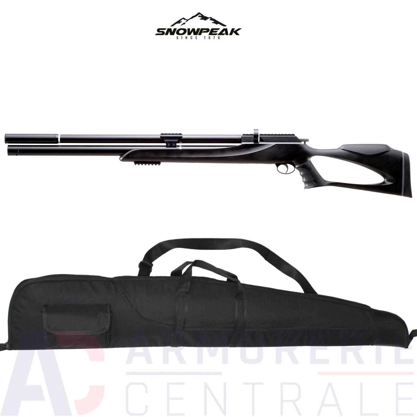 Carabine &agrave; plomb PCP Snowpeak M25 - 6.35mm (70 joules)