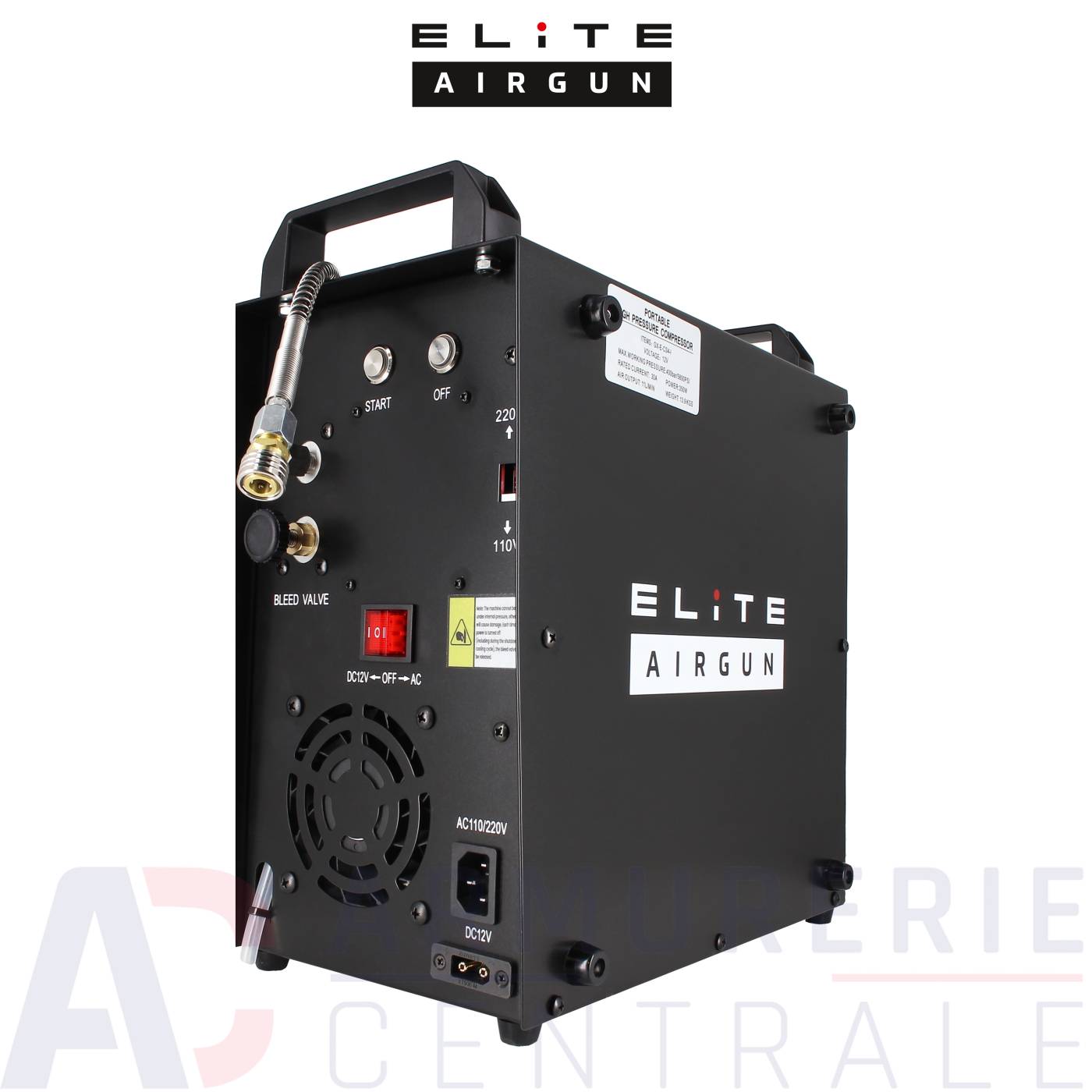 Compresseur PCP Elite Airgun CS4 (496 bars)