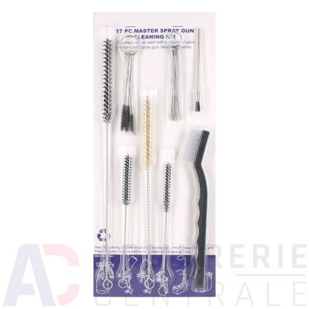 Kit de nettoyage Blackstorm 17 pièces (9mm/ 45ACP)