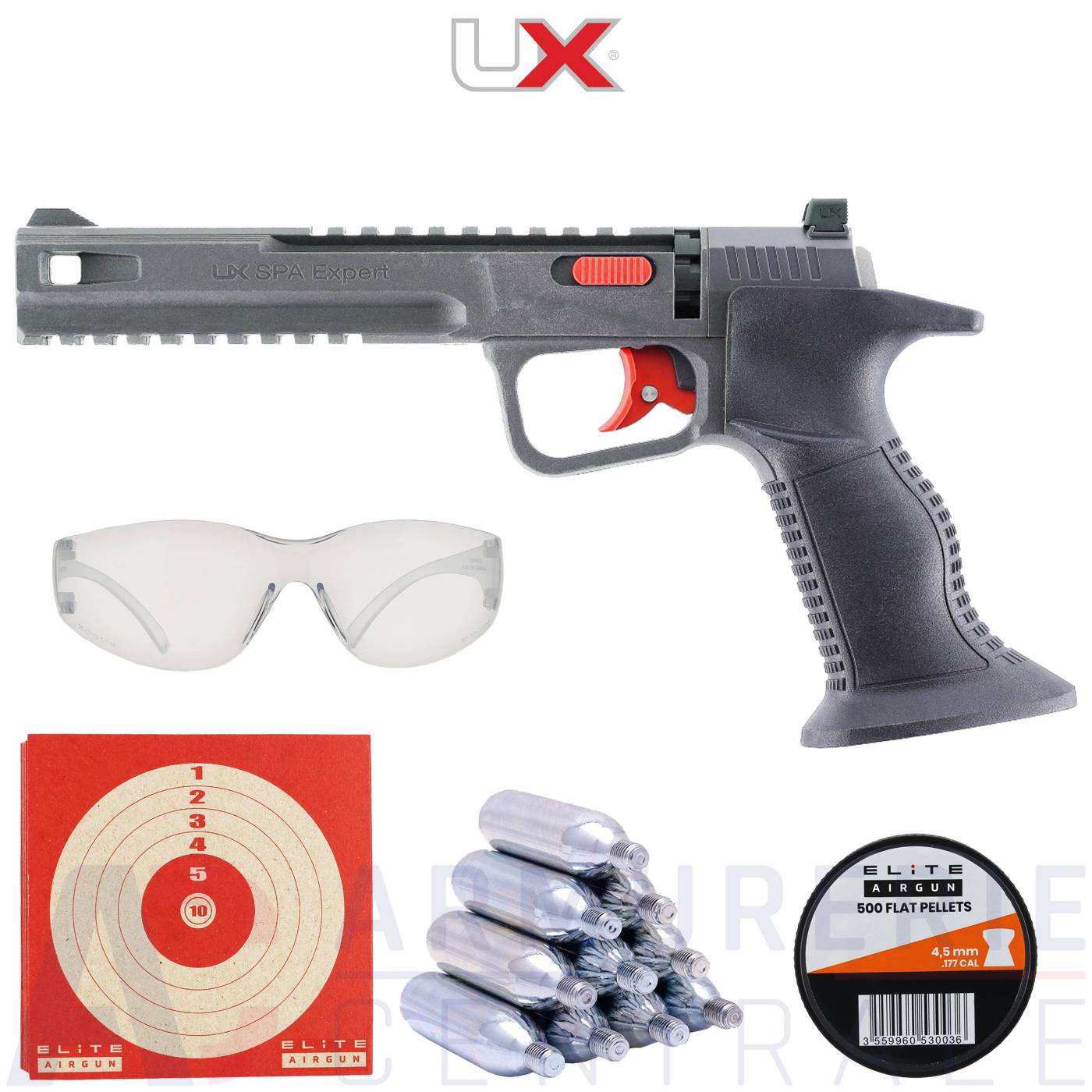 Pistolet CO2 Umarex SPA Expert - 4.5mm (3 Joules)